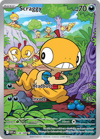 138/086 Scraggy - White Flare