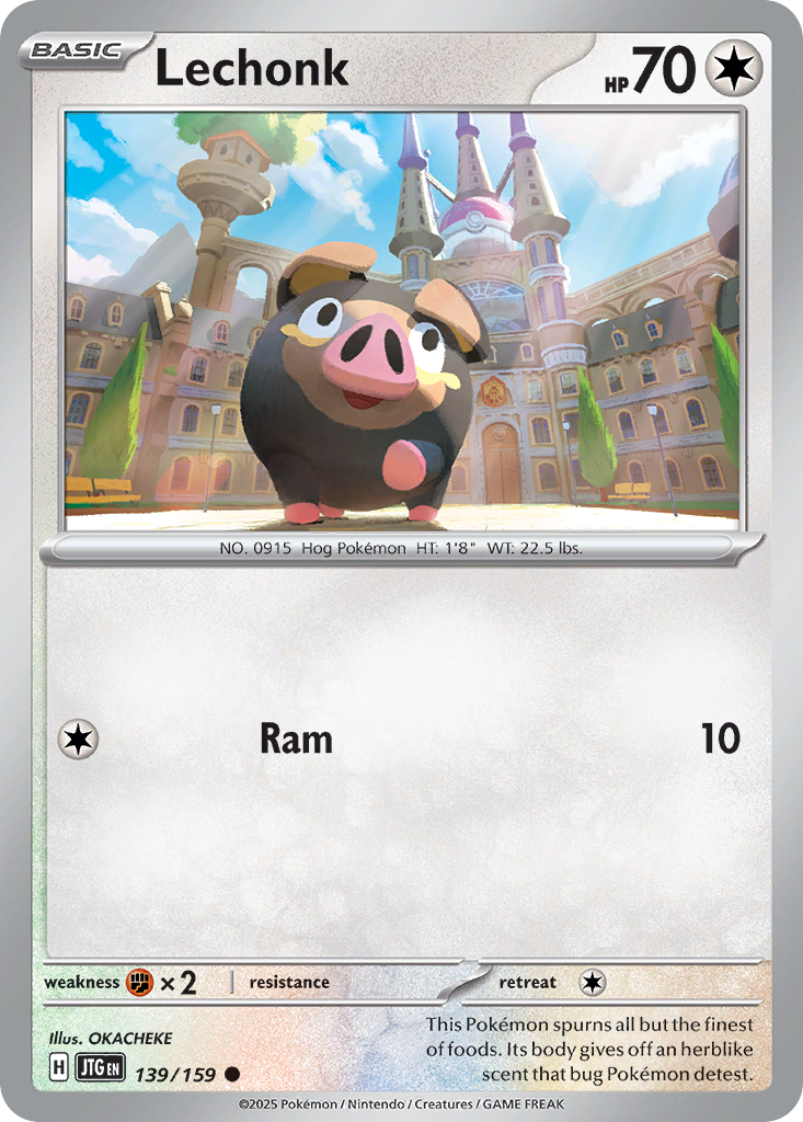 Lechonk 139/159 Journey Together card