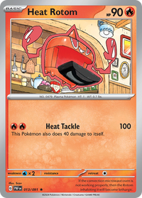 013/091 Heat Rotom - Paldean Fates