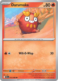 013/086 Darumaka - Black Bolt