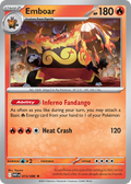 Emboar 013/086 White Flare card