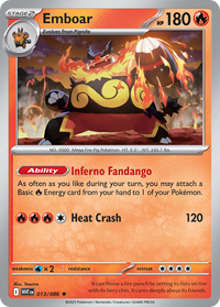 013/086 Emboar - White Flare