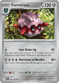 Forretress 140/182 Destined Rivals card
