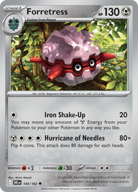 140/182 Forretress - Destined Rivals