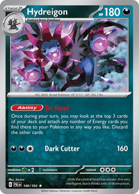 140/193 Hydreigon - Paldea Evolved