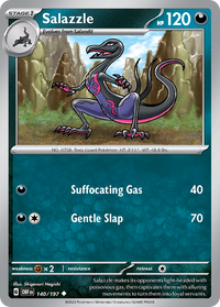 140/197 Salazzle - Obsidian Flames