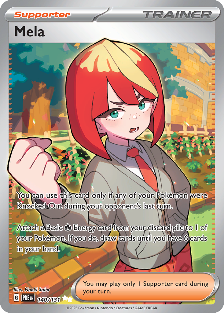 Mela 140/131 Prismatic Evolutions card