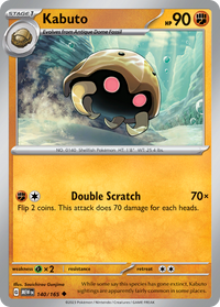 140/165 Kabuto - Scarlet & Violet 151