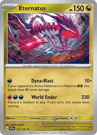 141/191 Eternatus - Surging Sparks