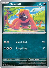 142/193 Maschiff - Paldea Evolved