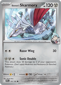 142/182 Steven's Skarmory - Destined Rivals