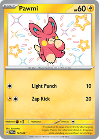 142/091 Pawmi - Paldean Fates