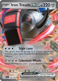 143/198 Iron Treads ex - Scarlet & Violet Base