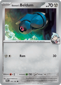 143/182 Steven's Beldum - Destined Rivals