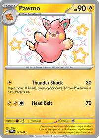 143/091 Pawmo - Paldean Fates