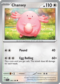 144/198 Chansey - Scarlet & Violet Base