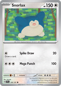 Snorlax 144/191 Surging Sparks card