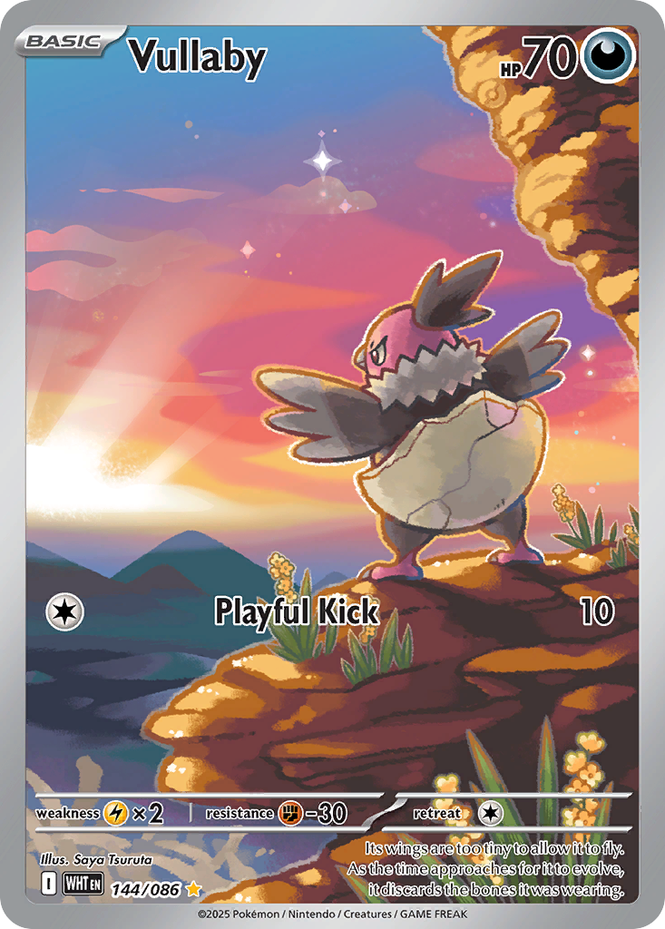 Vullaby 144/086 White Flare card