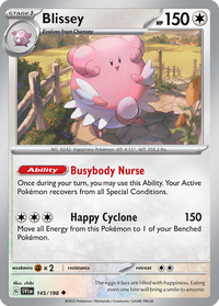 145/198 Blissey - Scarlet & Violet Base