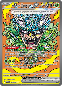 145/131 Teal Mask Ogerpon ex - Prismatic Evolutions