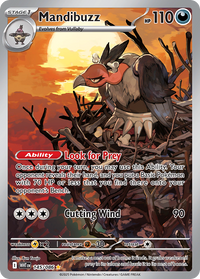 145/086 Mandibuzz - White Flare