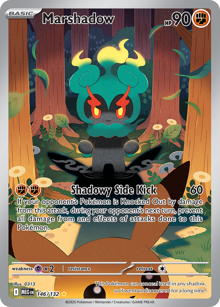 Marshadow 146/132 Mega Evolution card