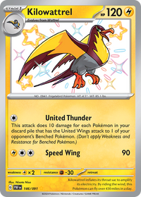 146/091 Kilowattrel - Paldean Fates