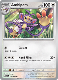 146/182 Ambipom - Paradox Rift