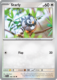 148/198 Starly - Scarlet & Violet Base