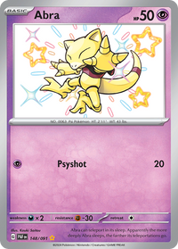 148/091 Abra - Paldean Fates