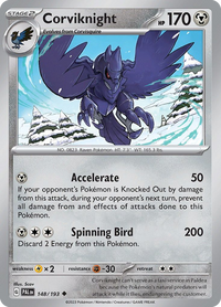 148/193 Corviknight - Paldea Evolved