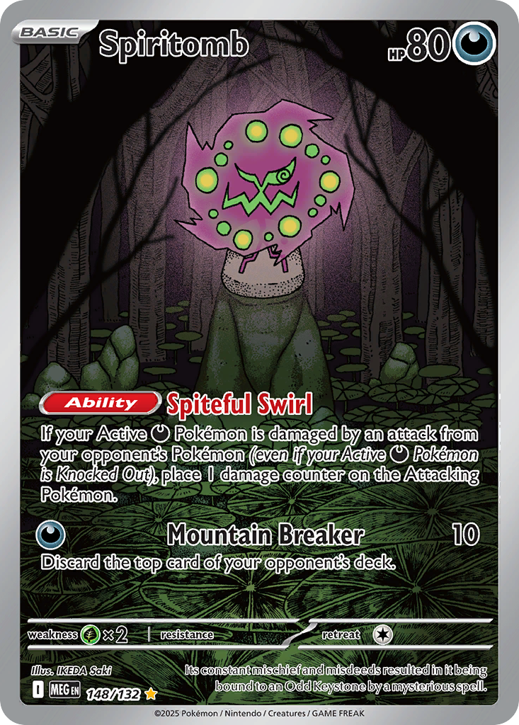 Spiritomb 148/132 Mega Evolution card