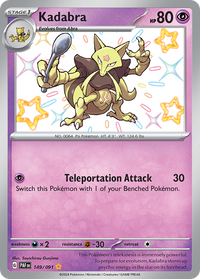 149/091 Kadabra - Paldean Fates