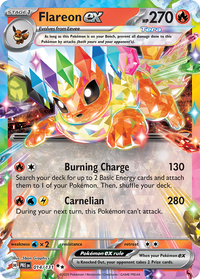 014/131 Flareon ex - Prismatic Evolutions