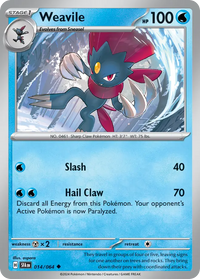 014/064 Weavile - Shrouded Fable