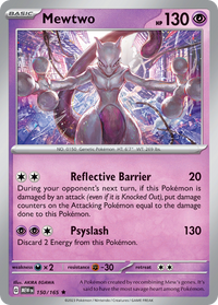 150/165 Mewtwo - Scarlet & Violet 151