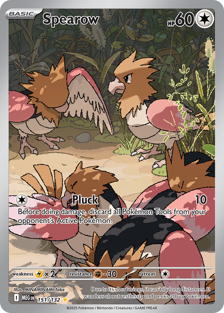Spearow 151/132 Mega Evolution card
