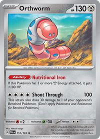 151/193 Orthworm - Paldea Evolved