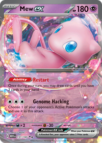 151/165 Mew ex - Scarlet & Violet 151