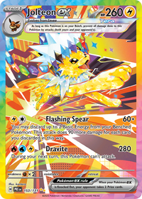 153/131 Jolteon ex - Prismatic Evolutions