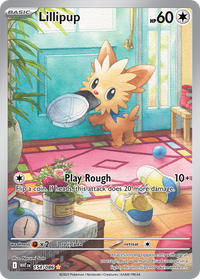 154/086 Lillipup - White Flare