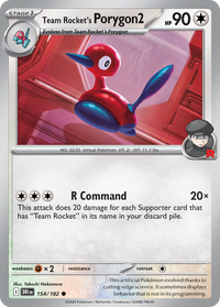 154/182 Team Rocket's Porygon2 - Destined Rivals