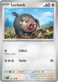 155/198 Lechonk - Scarlet & Violet Base