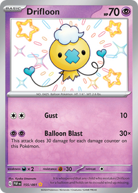 155/091 Drifloon - Paldean Fates