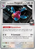 Team Rocket's Porygon-Z 155/182 Destined Rivals card
