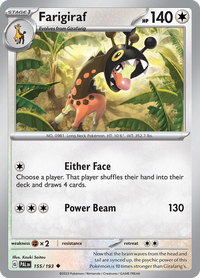 155/193 Farigiraf - Paldea Evolved