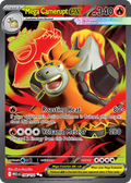 Mega Camerupt ex 156/132 Mega Evolution card
