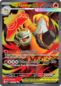 156/132 Mega Camerupt ex - Mega Evolution