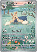 Stoutland 156/086 White Flare card