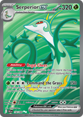 Serperior ex 156/086 Black Bolt card